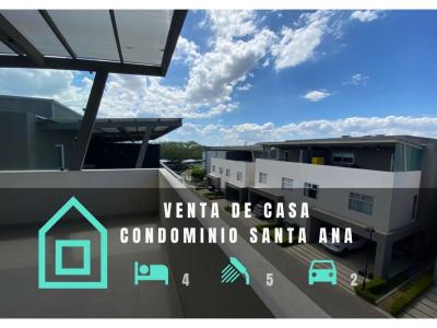 Venta Casa Condominio Kuora Santa Ana - 3 Niveles, 323 mt2, 4 recamaras